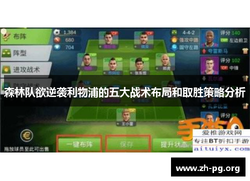 森林队欲逆袭利物浦的五大战术布局和取胜策略分析