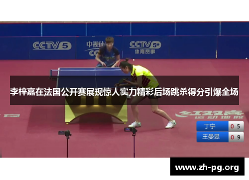 李梓嘉在法国公开赛展现惊人实力精彩后场跳杀得分引爆全场